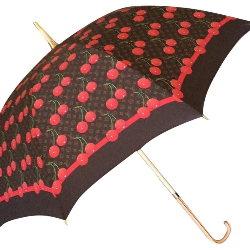 LOUIS VUITTON x MURAKAMI Monogram Cherries (Cerises) Umbrella